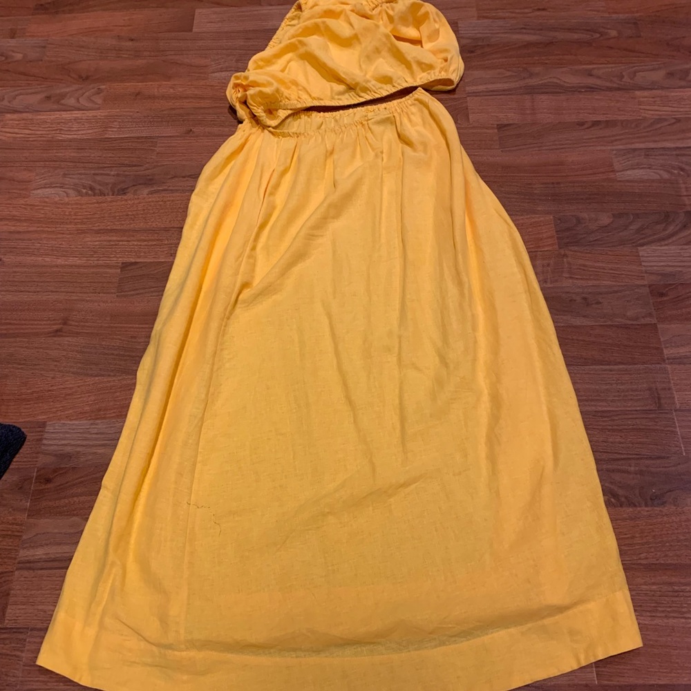 Farm Rio asymmetric dress